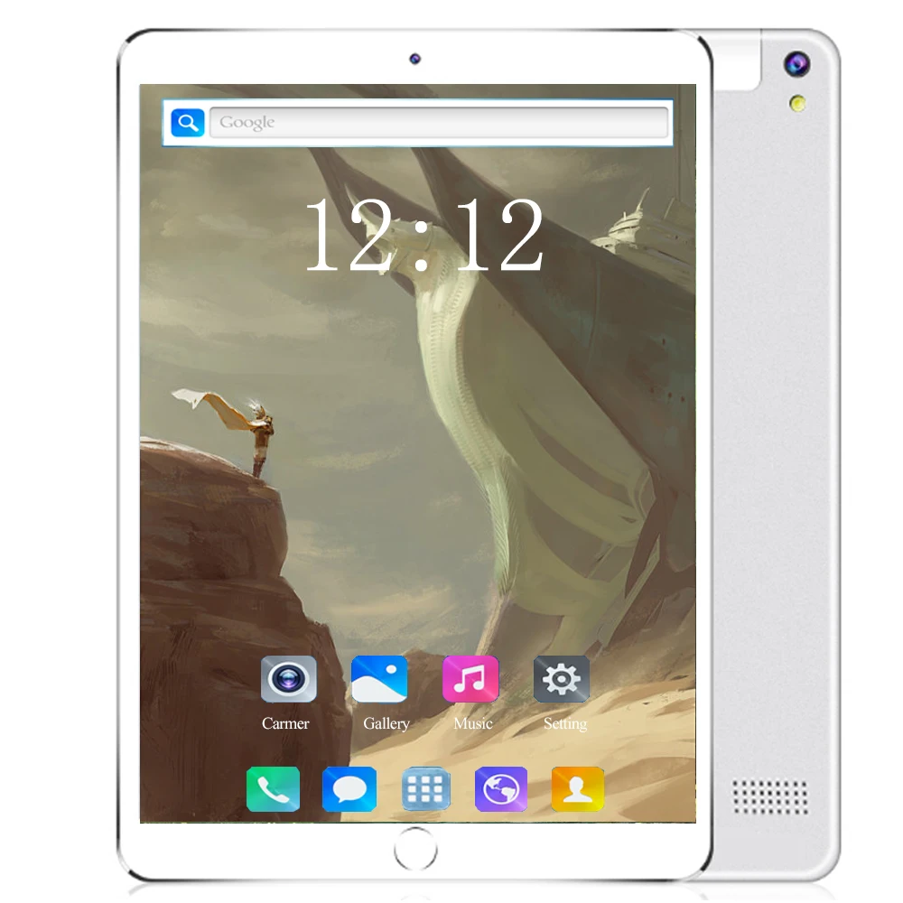 Карманный ПК 10 дюймов 4G LTE планшетный MTK8752 Восьмиядерный 6 Гб RAM 128 ROM Dual SIM 5.0MP GPS Android