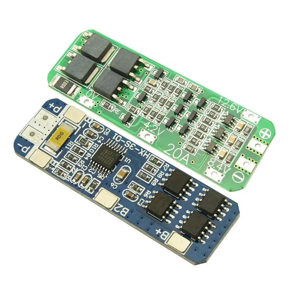 BMS 3S 18650 литиевая батарея зарядное устройство Защитная плата 20A 10A 12 6 V Зарядный