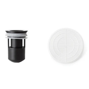 

4Pcs Kitchen Toilet Floor Drains Silicone Sewer Core Bathroom Deodorant Waste Drain Strainer Cover Anti-Odor Backflow Filter(Wit