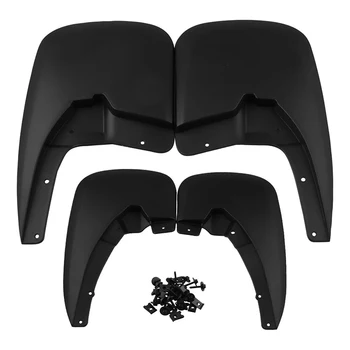 

Balight 4Pcs/set Car Mud Flaps Fit For Dodge Ram Mud Flaps 2009-2018 Mud Guards Splash Guards Molded Front Rear Car Fenders