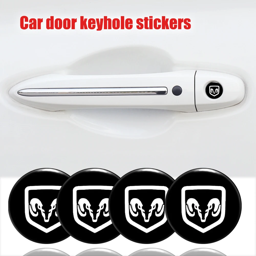 Антиблокировочная защита для автомобиля наклейки замка 4 шт. Стайлинг Dodge Journey Ram
