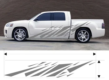 

For 2Pcs VINYL GRAPHIC DECAL CAR TRUCK KIT CUSTOM SIZE COLOR VARIATION Car styling