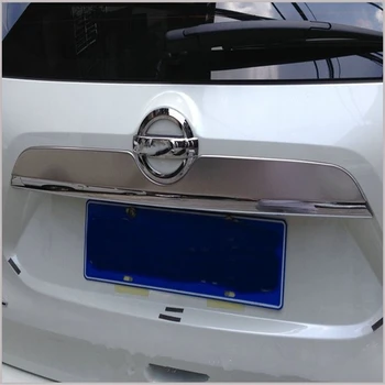 

WELKINRY car cover for Nissan X-TRAIL T32 2013-2017 stainless steel rear tail box gate back door trunk boot logo trademark trim