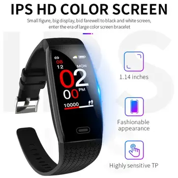 

T5 Intelligent Bracelet Real-time Temperature Measurement Watch Bracelet Heart Rate Blood Pressure Monitoring Smart Watch Photo