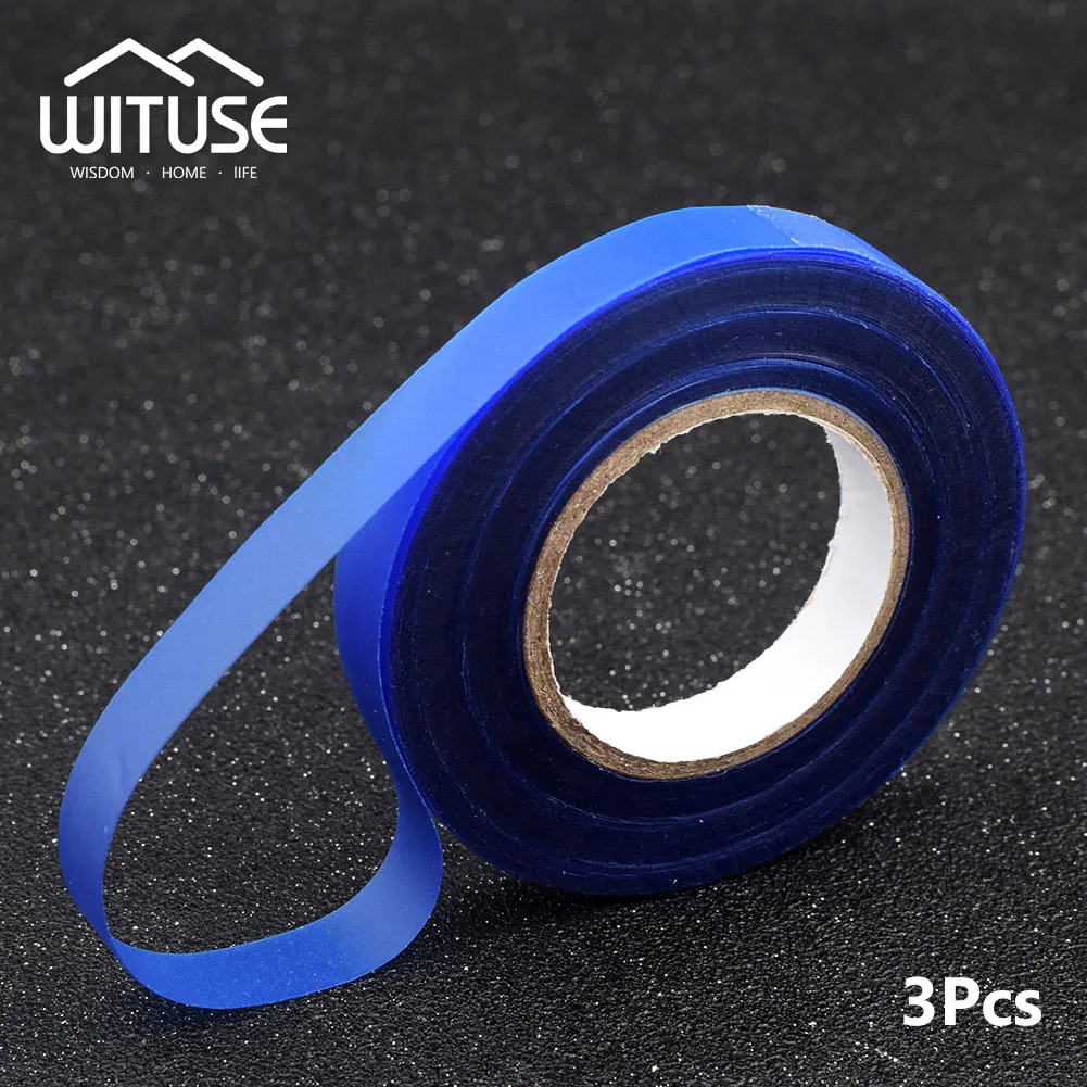 3Pcs Blue 30Pcs Garden Tools Plant Branch Tape Tapener Flower Vegetable Garden Tapetool Gardening Tapes for Hand Tying Machine - Цвет: 3Pcs Blue