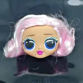 

Original L.O.L. SURPRISE! Dolls Winter Disco O.M.G Girl Doll's Head without Body Dress Clothes Kids Girls Birthday surprise Gift