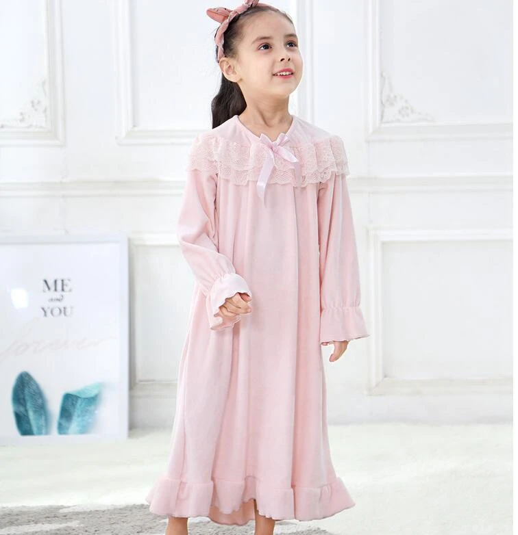 girls long nightgown