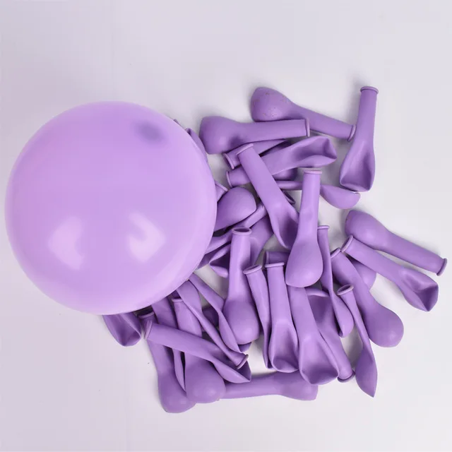 Многоцветные пастельные воздушные шарики в виде леденцов Свадебные шарики круглый шар Макарон украшение арки День Рождения украшения для взрослых - Цвет: F Purple