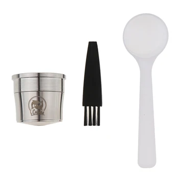 

i Cafilas Stainless Steel Reusable Coffee Capsule for Illy Espresso Machine