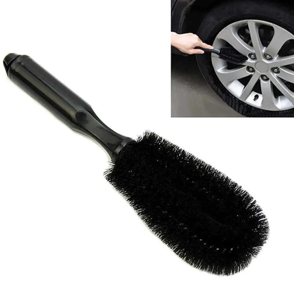 

Car Vehicle Motorcycle Wheel Hub Tire Rim Scrub Brush Washing Cleaning Tool Cleaner