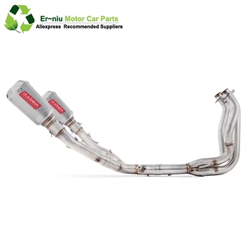 

Free Shipping Z1000 Z1 Ninja1000 2010-2016 Motorcycle Full Exhaust System Muffler Escape Modified Middle Link Pipe
