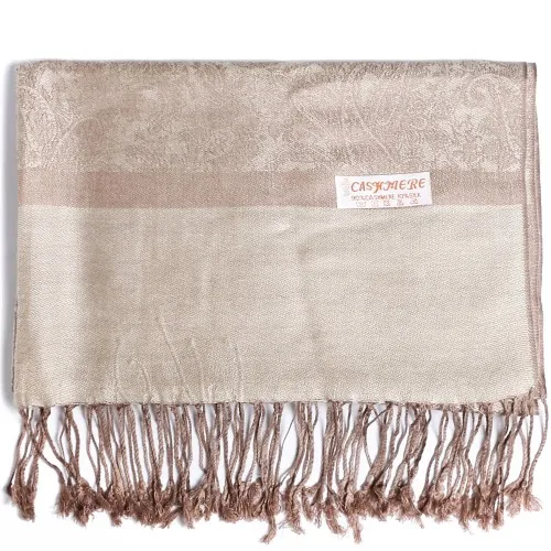 129-Beige Пашмины Шаль жаккардовый Пейсли кашемировый шарф Шелковый Хиджаб весна осень зима женский длинный большой бахромой зеленый черный 70X200 см - Цвет: 129-Beige