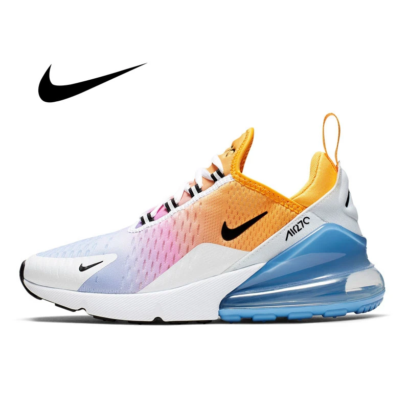 Auténtico Nike Air Max 270 zapatillas para correr para mujer Zapatillas deporte al aire libre clásicas transpirables cómodas antideslizantes de alta calidad | - AliExpress