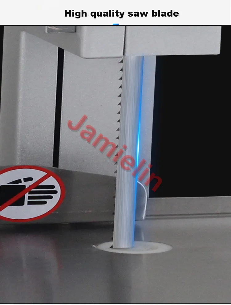 Jamielin электрическая костная пилка машина для пилы кости пилинг машина для резки кости стол стейк нарезки машина 650 Вт