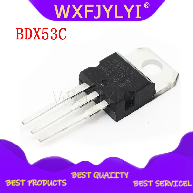 10 шт. BDX53C TO220 BDX53 220 Новый|transistor darlington| |