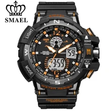 Smael esporte relógio masculino 2021 relógio led digital de quartzo relógios de pulso masculino marca superior de luxo digital-relógio relogio masculino