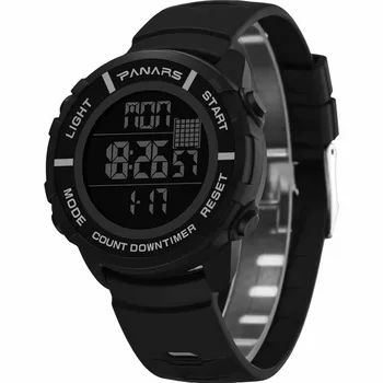 

Sport Watch Alarm Multi Function Sports Waterproof Luminous Outdoor Men's Electronic Watch спортивные часы relogio digital