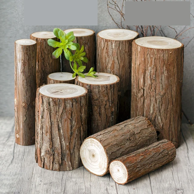 Small Pine Logs Set of 10 Wood Sticks/logs 8 Length Bundle of Pine Stick  Logs All Natural Craft Sticks 