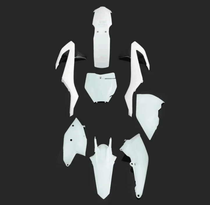 Комплект пластиковых обтекателей для мотоцикла переднее и заднее крыло KTM SX125 SX250
