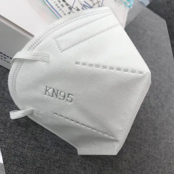 

Disposable KN95 Face Mask 95% Filtration Non-woven Fabric Protective Masks Dust Particles Pollution Anti-pollen Allergy Filter