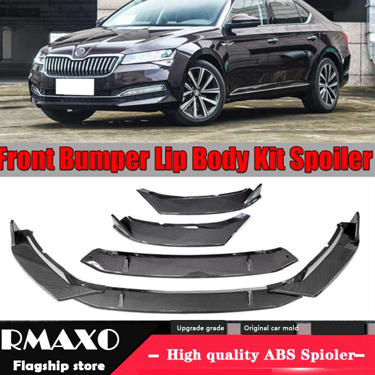 Для Skoda superb Body kit спойлер 2019 2020 для ABS задний передний бампер диффузор защитные