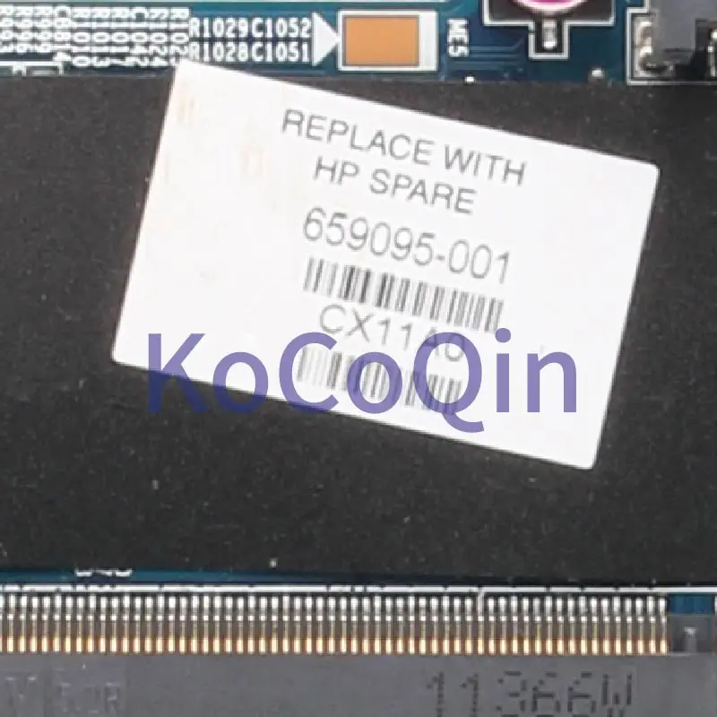 Original do Teste 655488-001 para hp Kocoqin Kefu Motherboar Pavilion Dv7 655488-001 Hm65 Placa-mãe Dv7-6000 659095-001 - Imagem 4