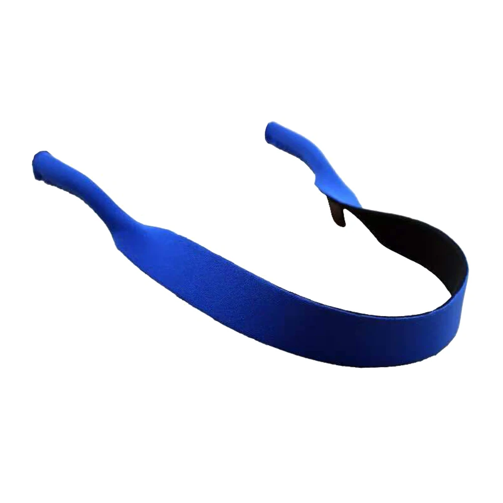 Веревка противоскользящее ожерелье ремешок для солнцезащитных очков многоцветные спортивные аксессуары для плавания очки Твердые унисекс шнурок для очков Поддержка - Цвет: Sapphire Blue