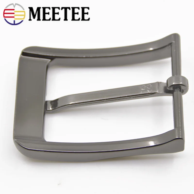 Meetee 2/5 шт. модные Для мужчин металлические пряжки ремня контактный пряжки для ремня 32-33 мм ремень на голову DIY Кожа Craft аппаратные средства джинсы аксессуары