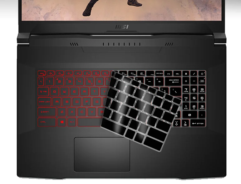 Per Msi Gl76 Katana Gf66 2021 Msi Gl66 Pulse Katana Gf76 Cover Per Tastiera In Silicone Skin Gaming Laptop Protector