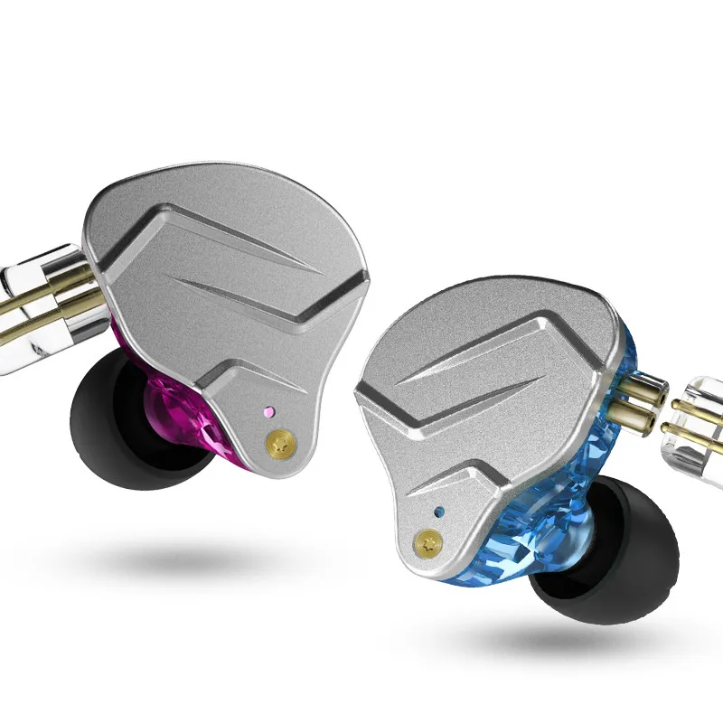 Новинка KZ ZSN PRO 1BA + 1DD гибридные технологии HIFI металлические наушники вкладыши бас
