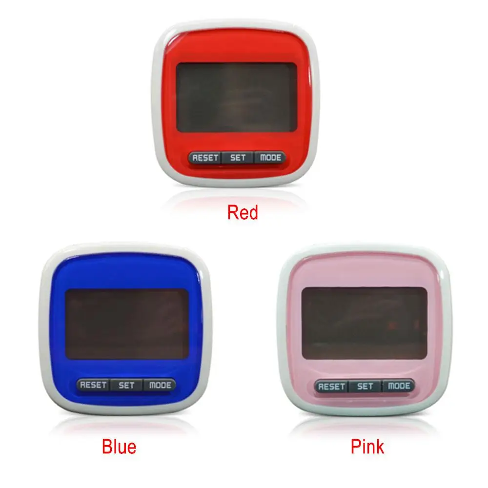 Электронный счетчик с светильник для гольфа Портативный бега шагомер