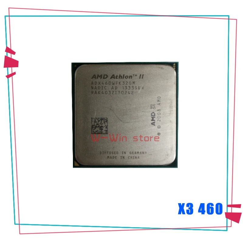 AMD Athlon II X3 460 3,4 ГГц трехъядерный процессор ADX460WFK32GM разъем AM3 938PIN