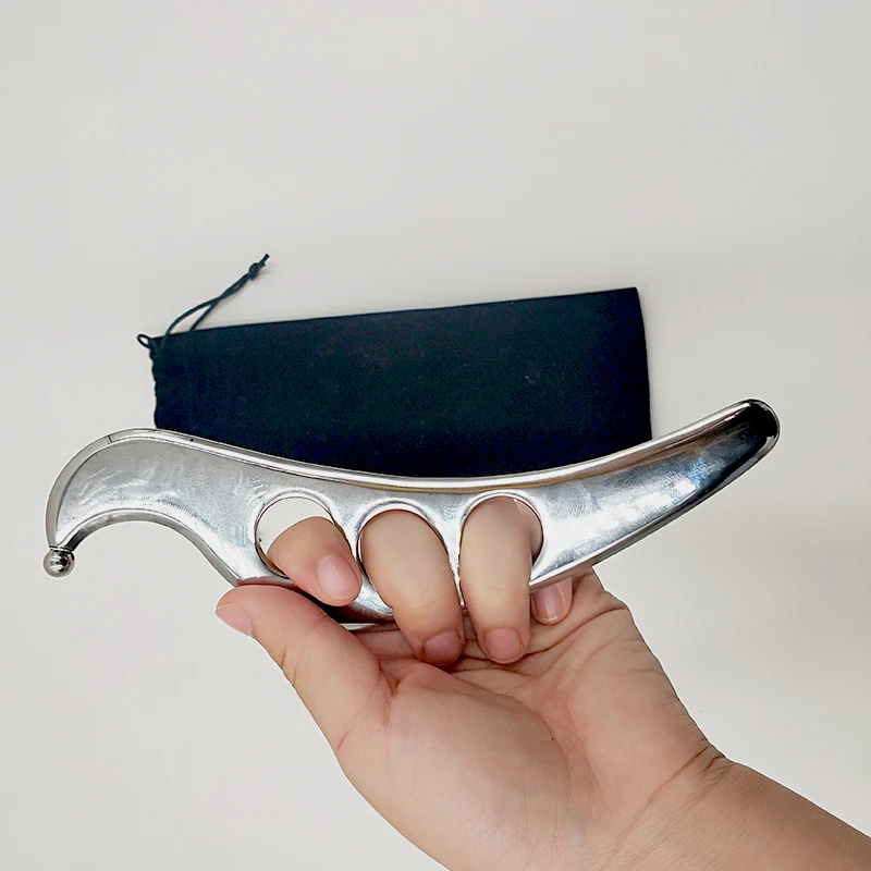 304 Stainless Steel Gua Sha Guasha Massager Tool Scraper Physical Therapy Loose Muscle Meridian Massage Machine SPA Board Tool