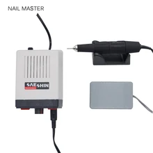 Сильный 204 сверлильный станок для ногтей 65 Вт 35000 об/мин комплект инструментов для маникюра электрический набор для сверления ногтей пилка бит инструменты для дизайна ногтей