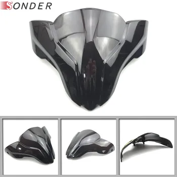 

Black Motorcycle Windshield WindScreen For BAJAJ Pulsar NS200 NS 200 200NS Wind Screen Deflectors Protector Accessories