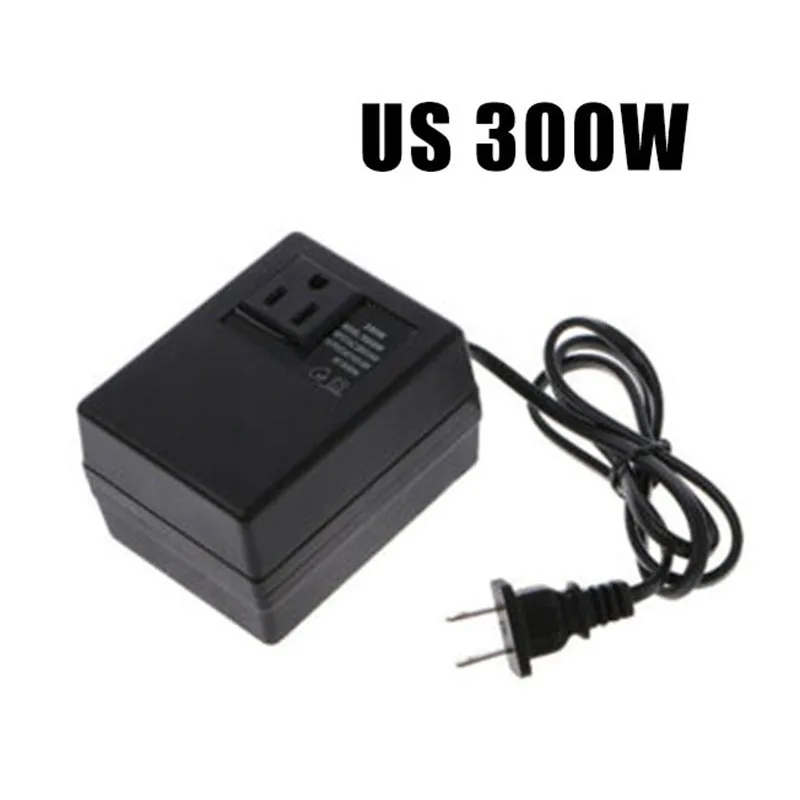

200/300W Voltage Converter Transformer 220V To 110V AC Step Down Travel UK Plug