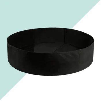 

1PC Felt Planting Bag Indoor Outdoor Round Planting Pouch Practical Gardening Seedling Bag Portable Garden Plants Cultivation Ba