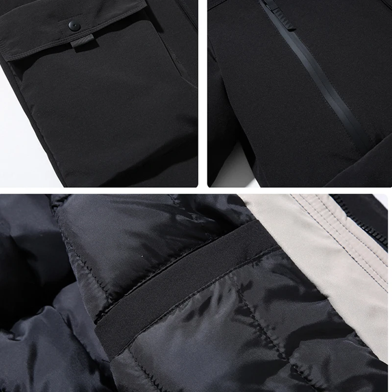 Plus Size 11XL 10XL Parkas Winter Thick Jackets Men Fashion Parka Warm Long Jacket Coats Male Outdoor Outerwear Big Size Coat 6