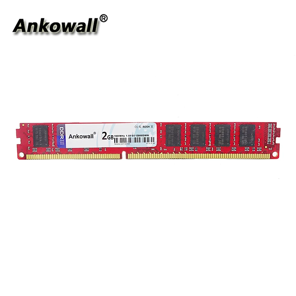 Оперативная память Ankowall DDR3, 4 ГБ, 8 ГБ, 2 Гб, 1333 МГц, 1600 МГц, 1866 МГц, память для рабочего стола, 240pin, 1,5 в, распродажа, 2 ГБ/8 ГБ, Новая Память DIMM