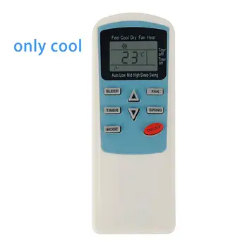 

4pcs/lot A/C Controller Air Conditioner Air Conditioning Universal Remote Control Suitable for Tcl ROYAL 9000BTU KTTCL001