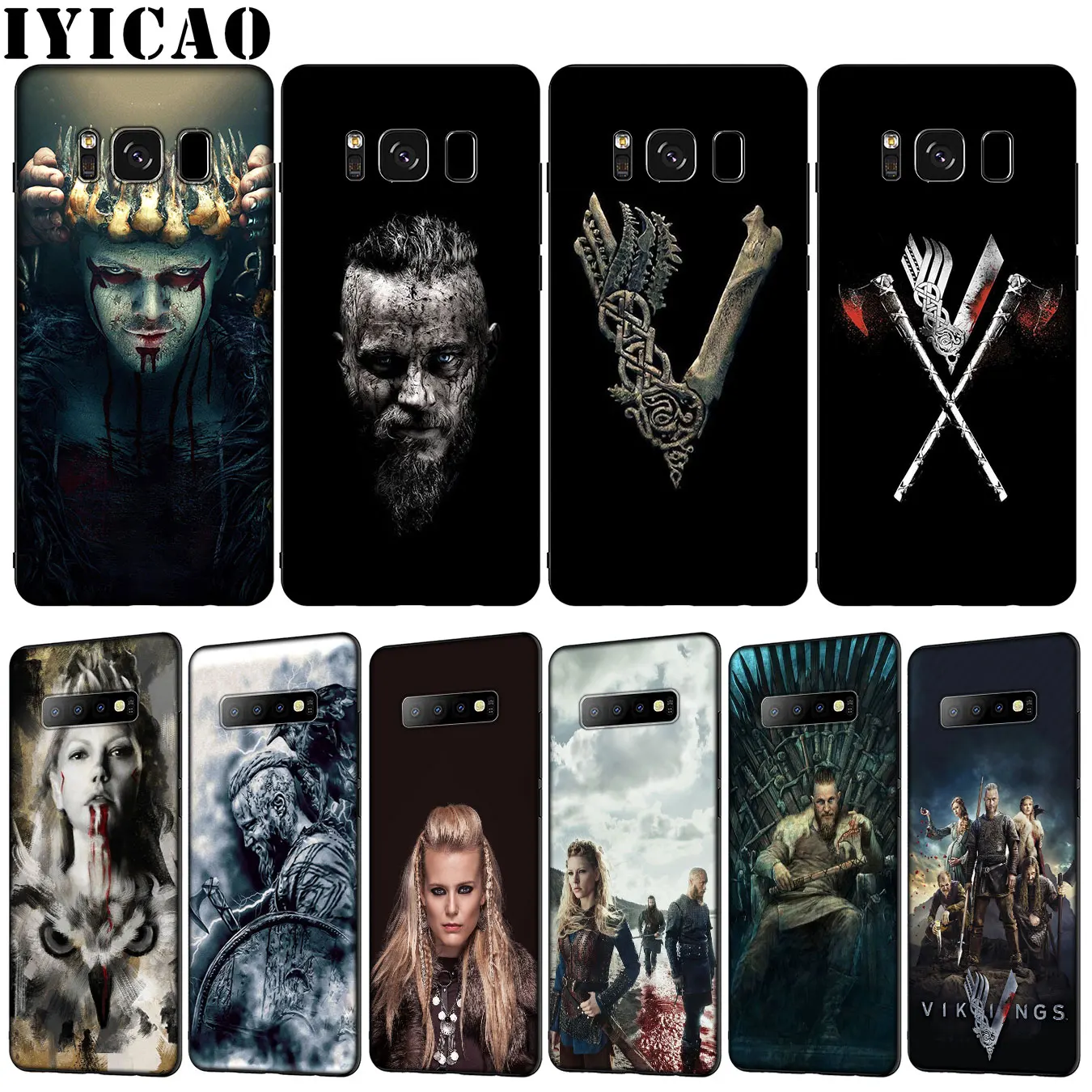 Мягкий силиконовый чехол Vikings из ТПУ для Samsung Galaxy S20 Ultra S10 Lite S9 S8 Plus S6 S7 Edge S10e |