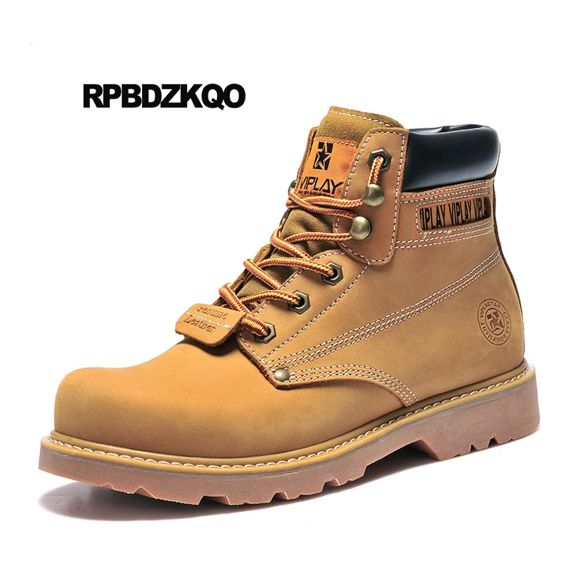 Водонепроницаемые ботильоны на платформе с высоким берцем и искусственным мехом