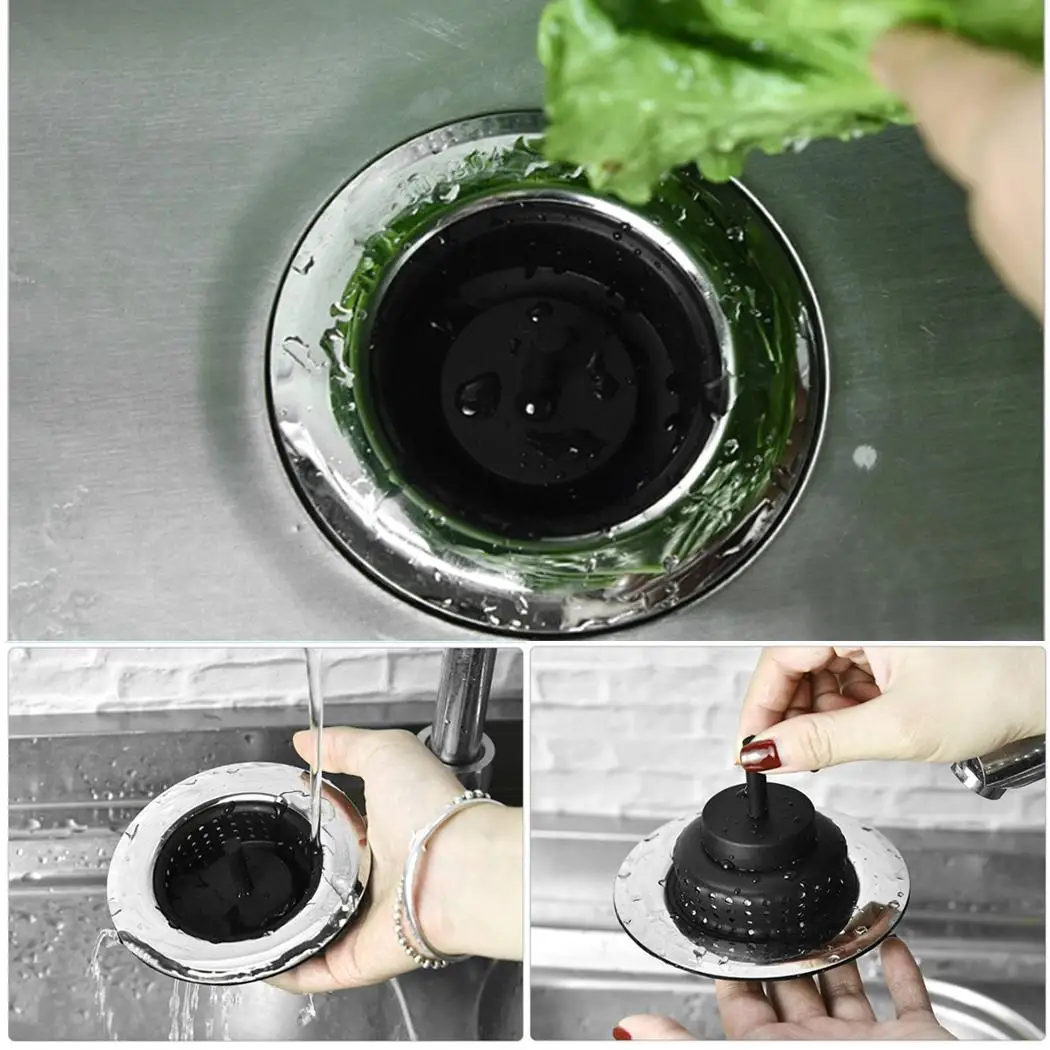 Многофункциональное Силиконовое напольное ситечко для кухонной раковины, как на картинке, повседневное