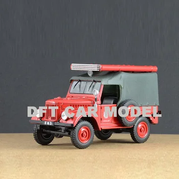 

1:43 Alloy Pull Back Toy 69 GAZ Fire engine Car Model Of Children's Toy Cars Original Authorized Authentic Kids Toys