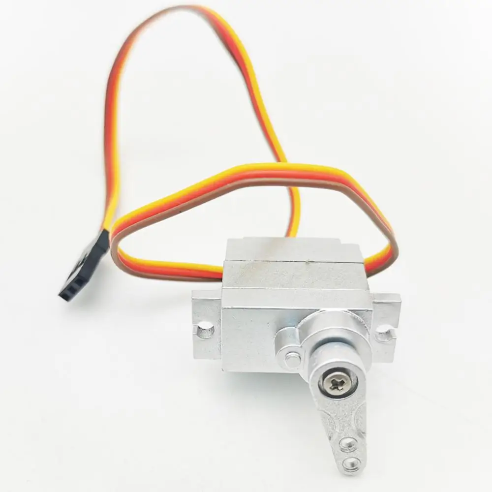 High Quality New Upgrade Metal Gear Servo+ Metal Arm for MN D90 D91 WPL B1 B14 B16 B24 C14 C24 B36 1:16 Truck 4WD RC Crawler
