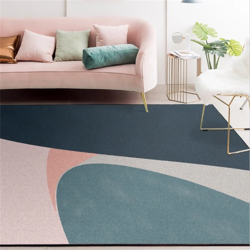 Ковер AOVOLL для гостиной, напольный коврик, скандинавские модные хрустальные бархатные ковры, ковры для детских комнат, серый Современный домашний декор