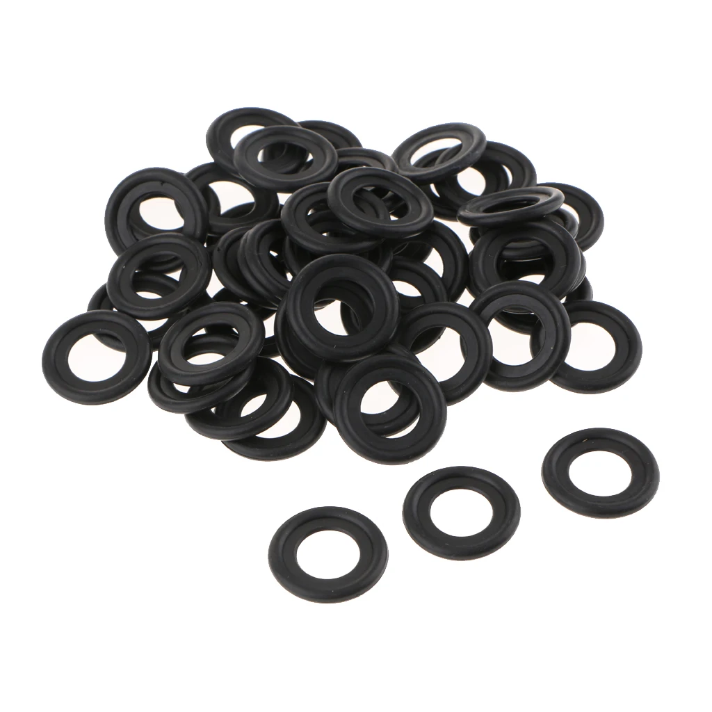 50X Oil Drain Plug Crush Gasket Flat Washer Seals 12mm for Saturn Chevy GM