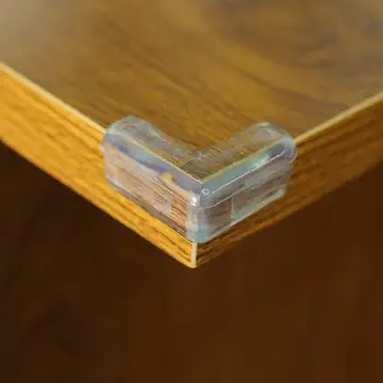 

24Pcs Anti Collision Edge Corners Silicone Guard Desk Protector Comfortable Portable Intelligent Transparent Cover