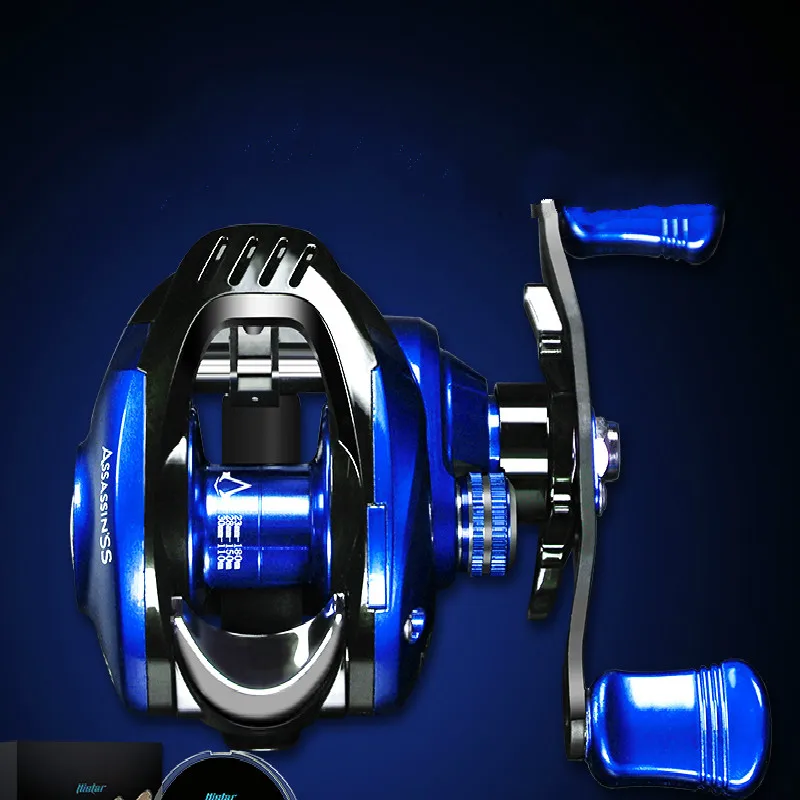  Baitcast Reel Casting Vessel 13+1BB 7.2:1 Wedkarstwo Reel Wheel Raft Wheel Peche 8KG Max Drag Pesca