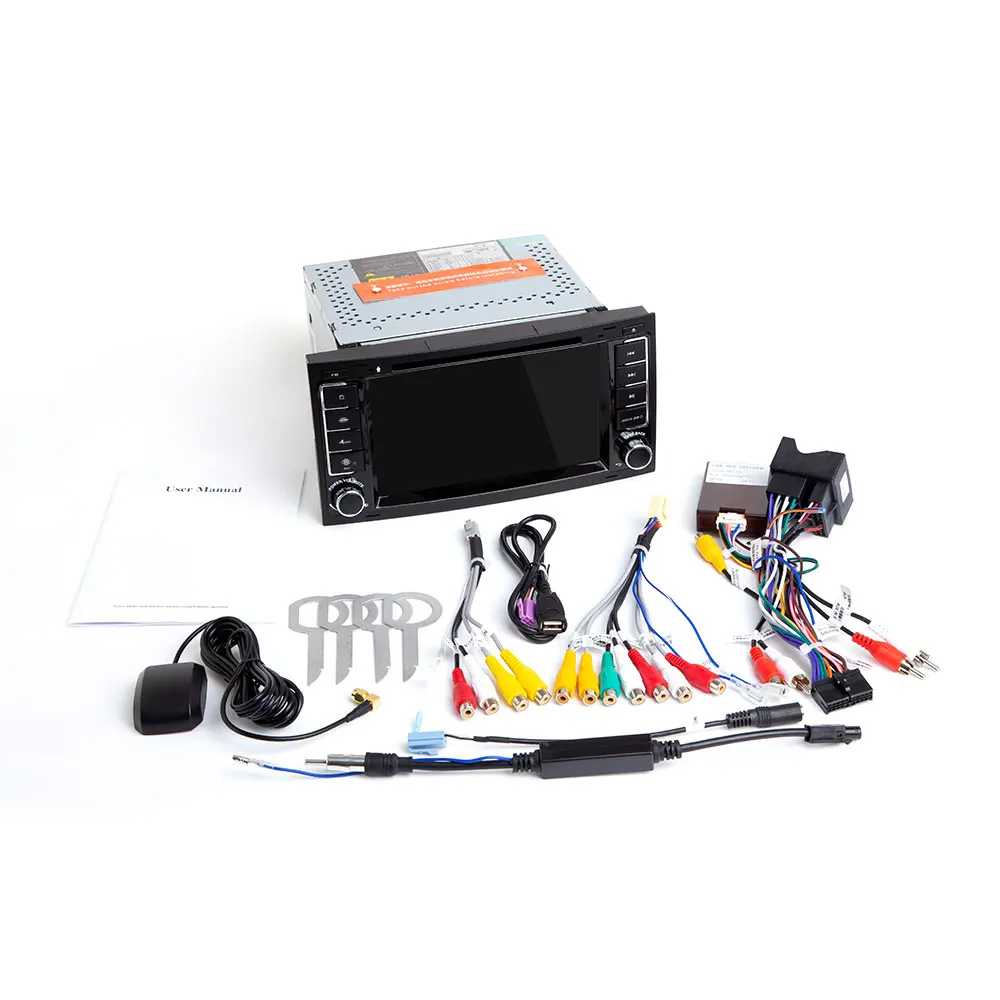 Perfect CarExc 2-DIN Android 9.0 Auto Radio For VW Volkswagen Touareg T5 Transporter Multivan Built-in CarPlay With DVD GPS Navigation Car Muiltmedia Player System 4